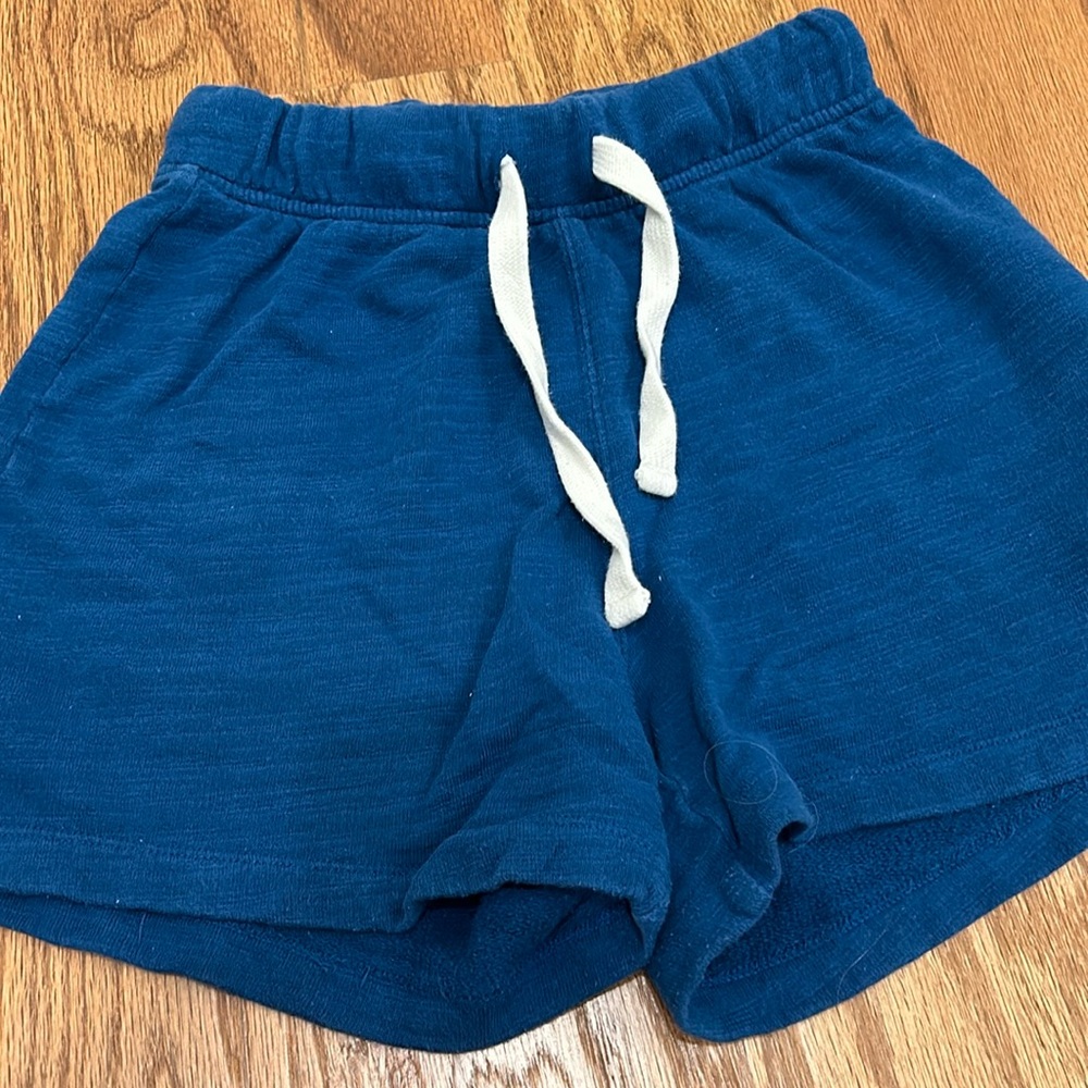 JCrew XS blue terry shorts.